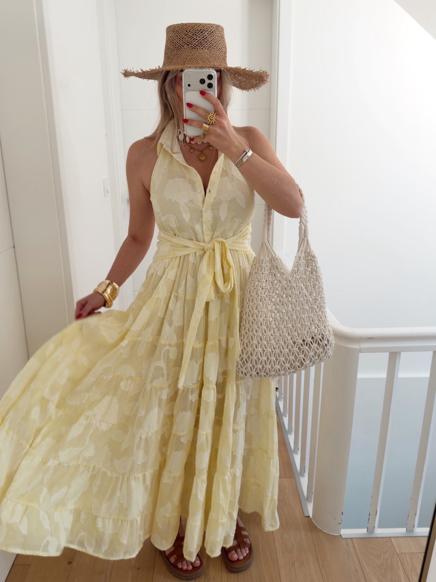 Kleid OLSON Gelb