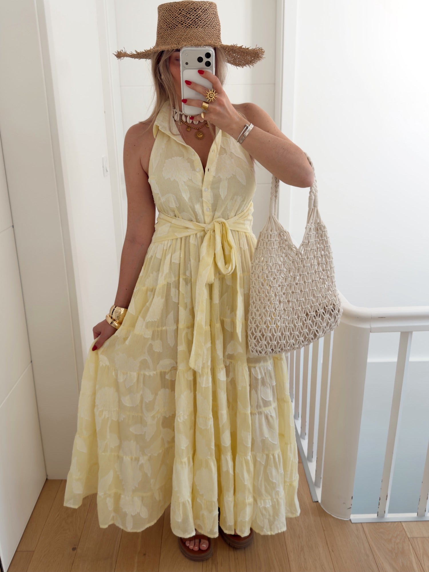 Kleid OLSON Gelb