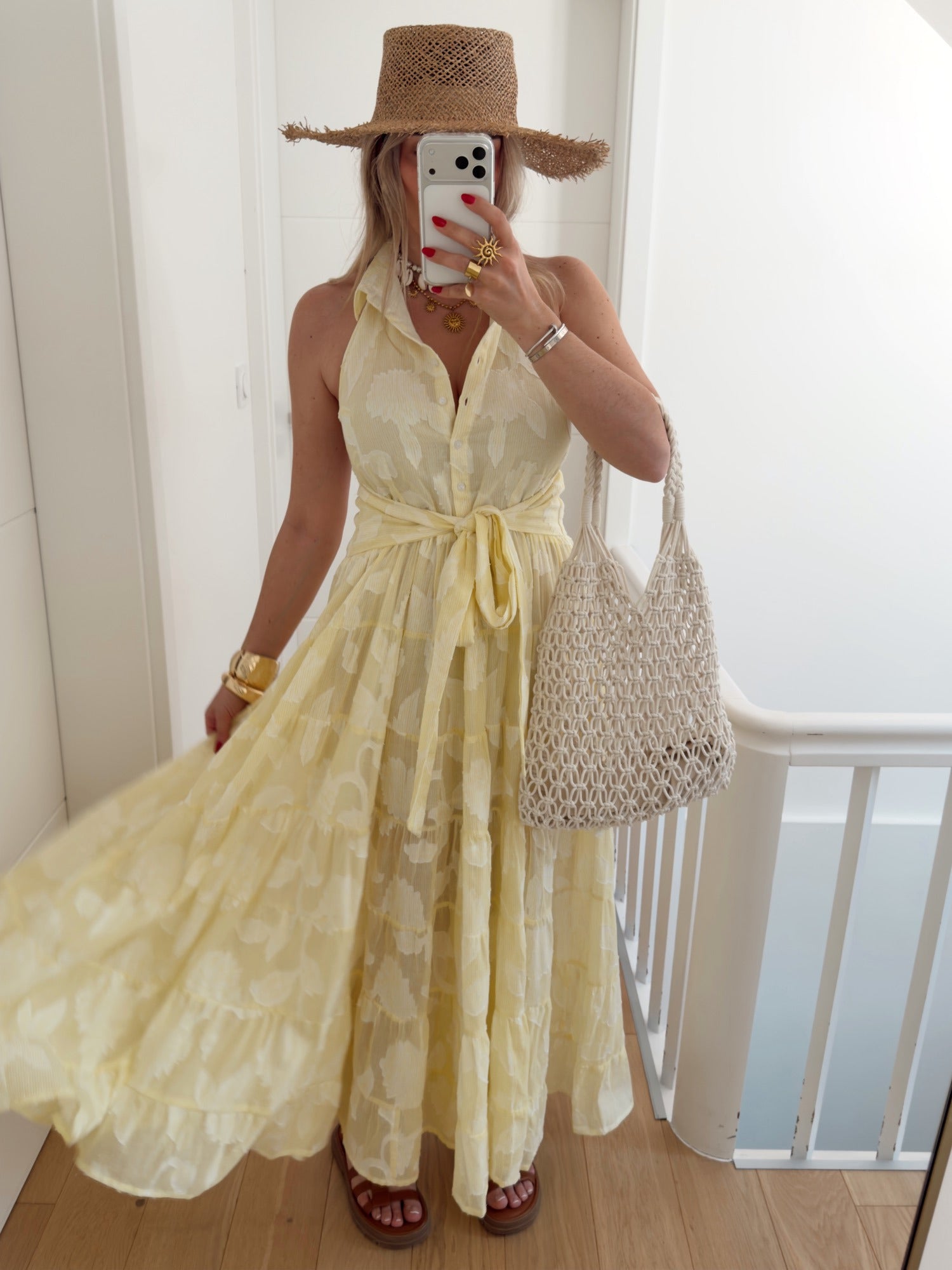 Kleid OLSON Gelb
