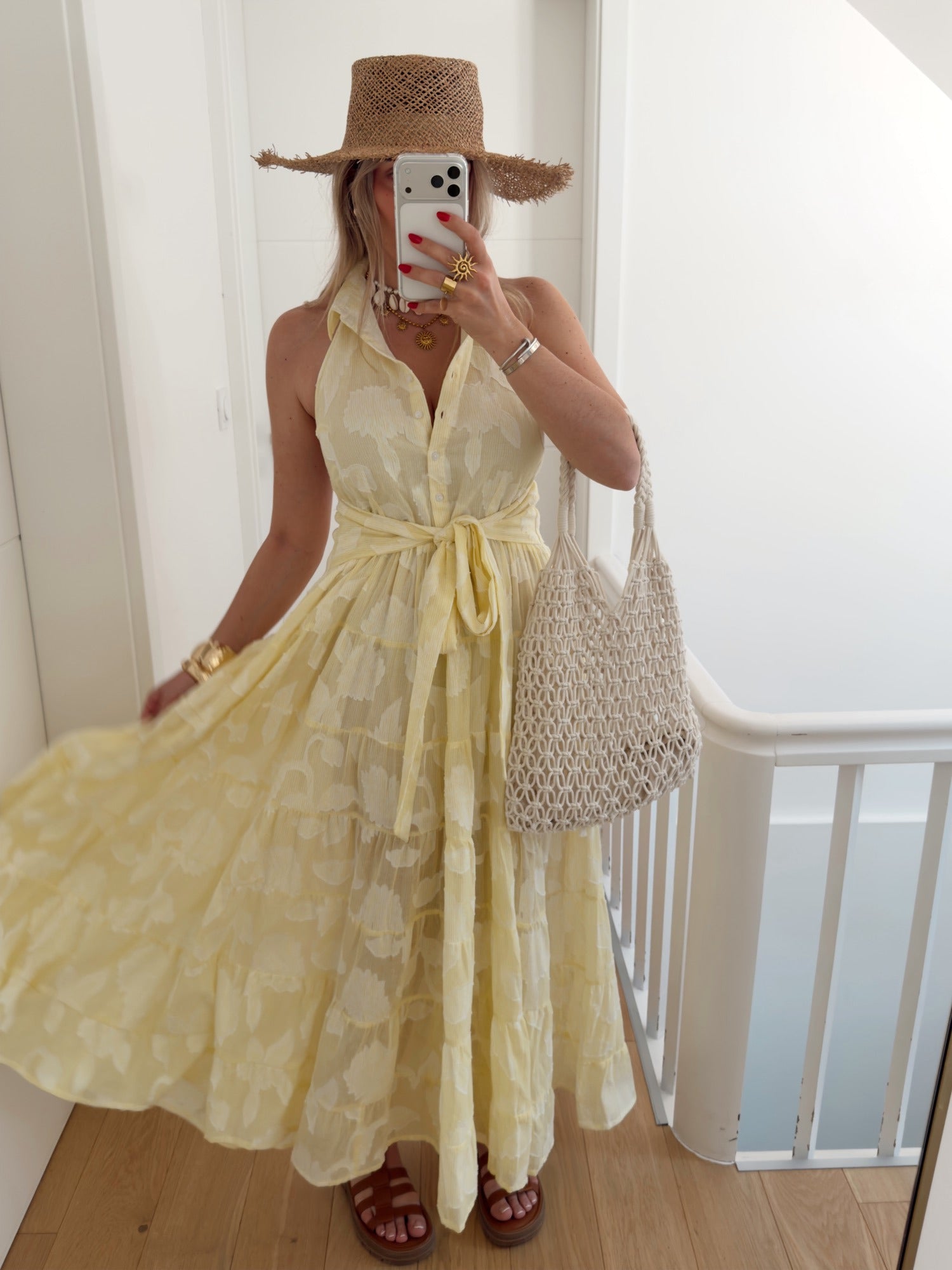 Kleid OLSON Gelb