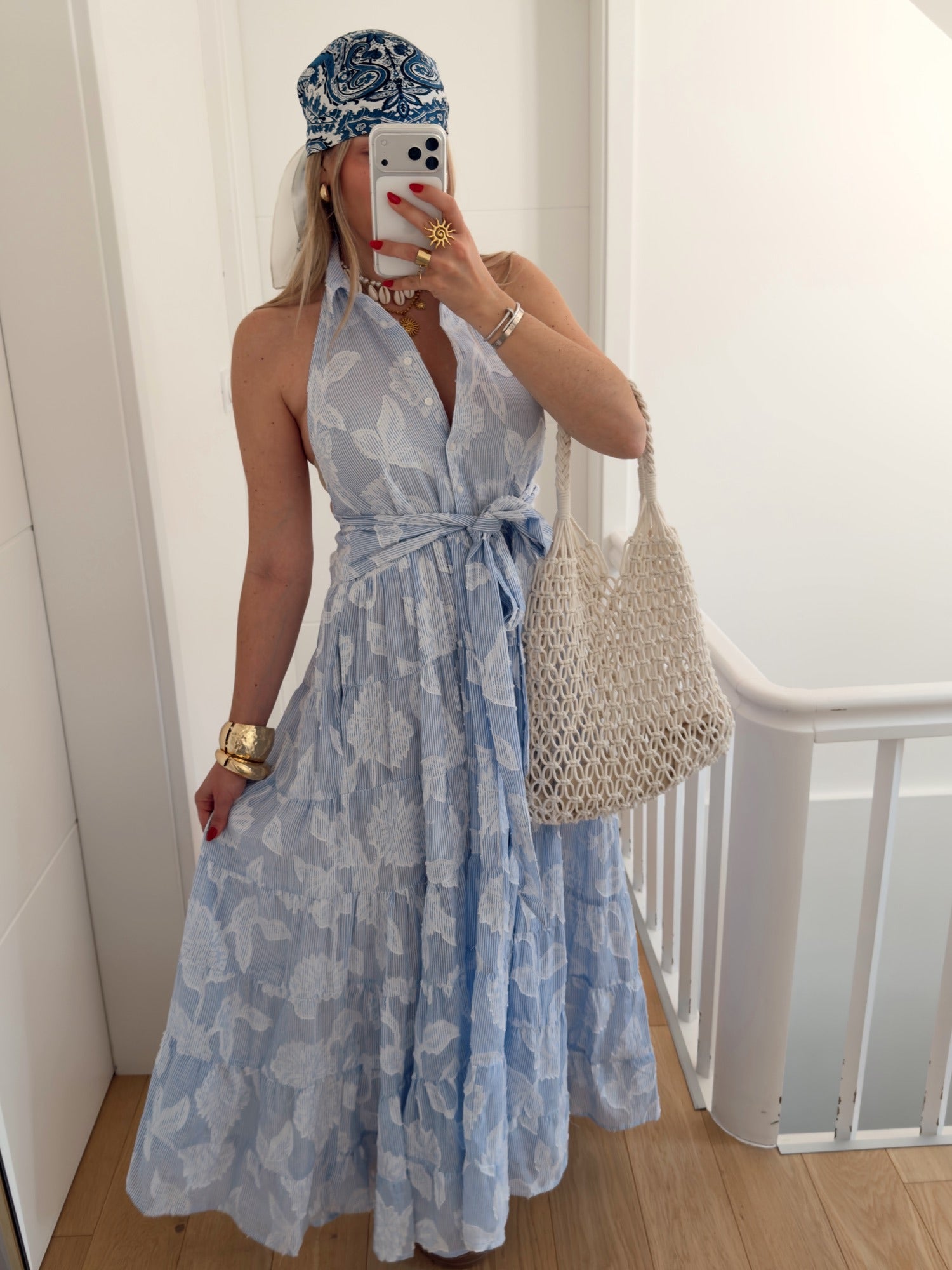 Robe OLSON Bleu