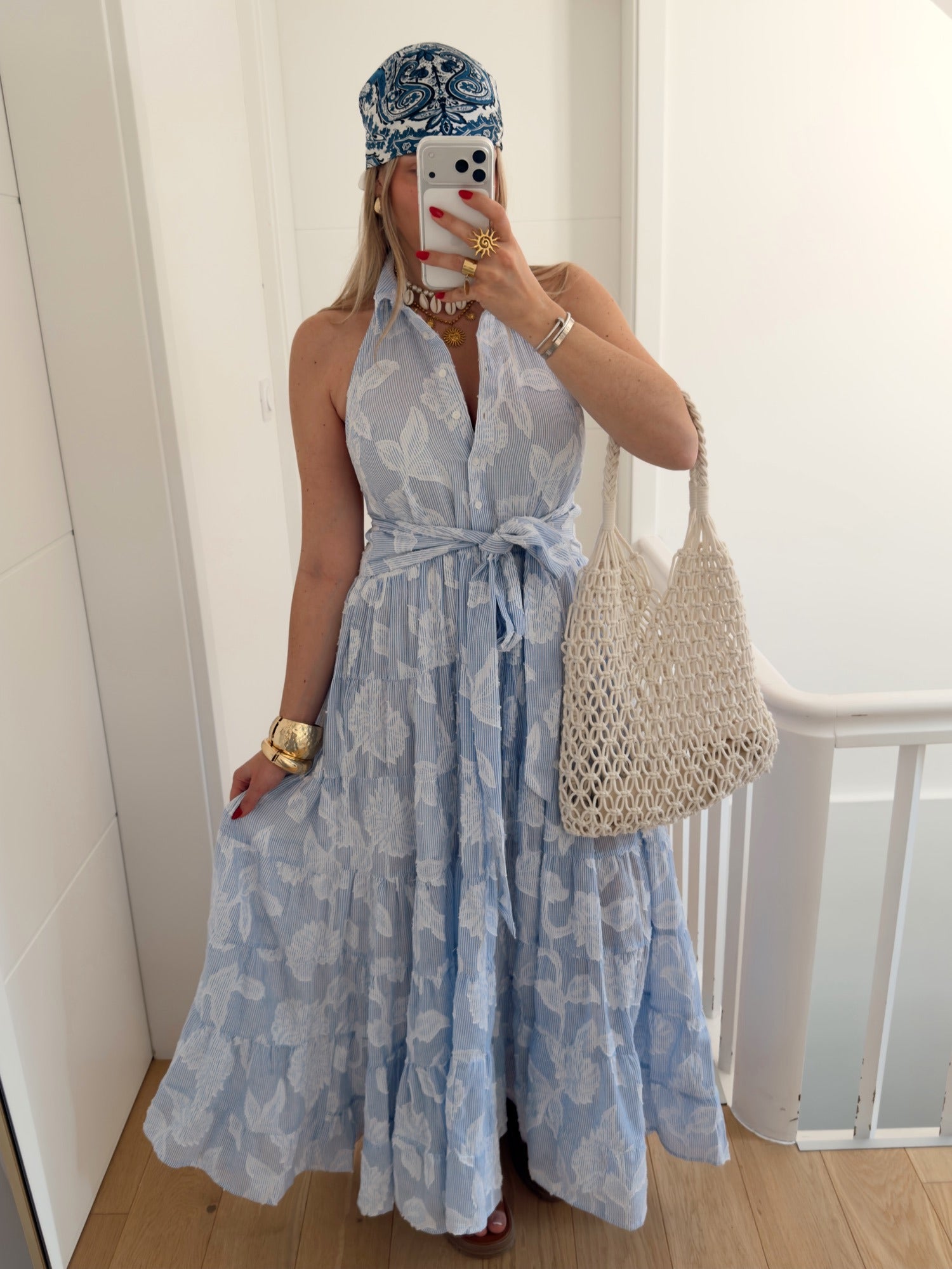 Robe OLSON Bleu