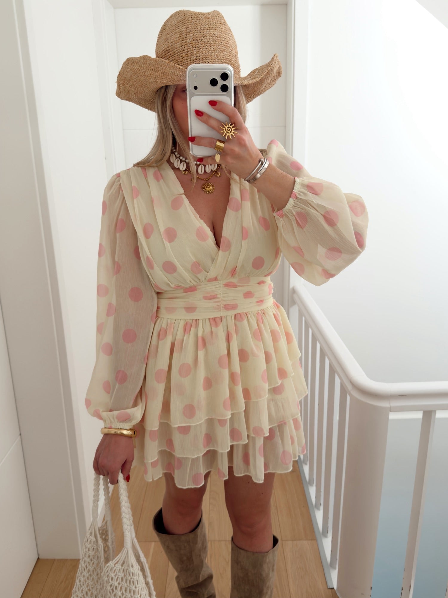 Kleid LORED Gelb
