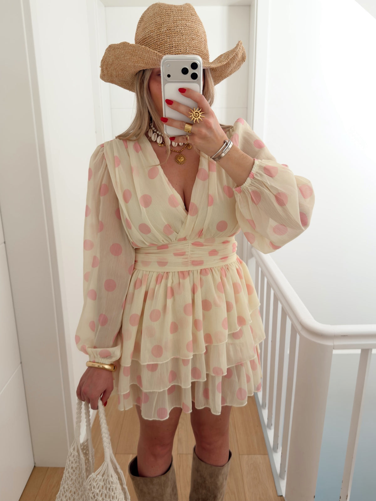 Kleid LORED Gelb