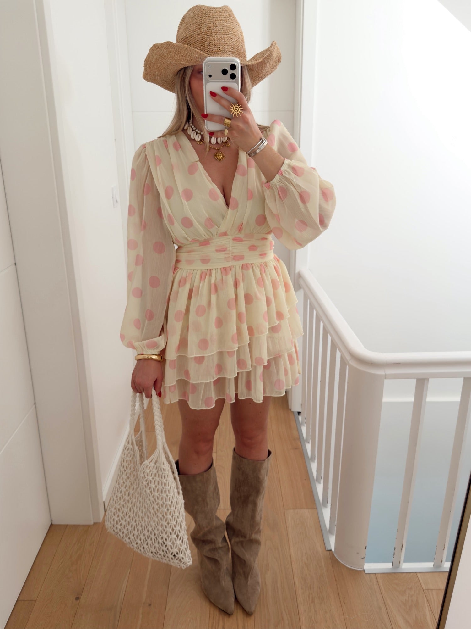 Kleid LORED Gelb
