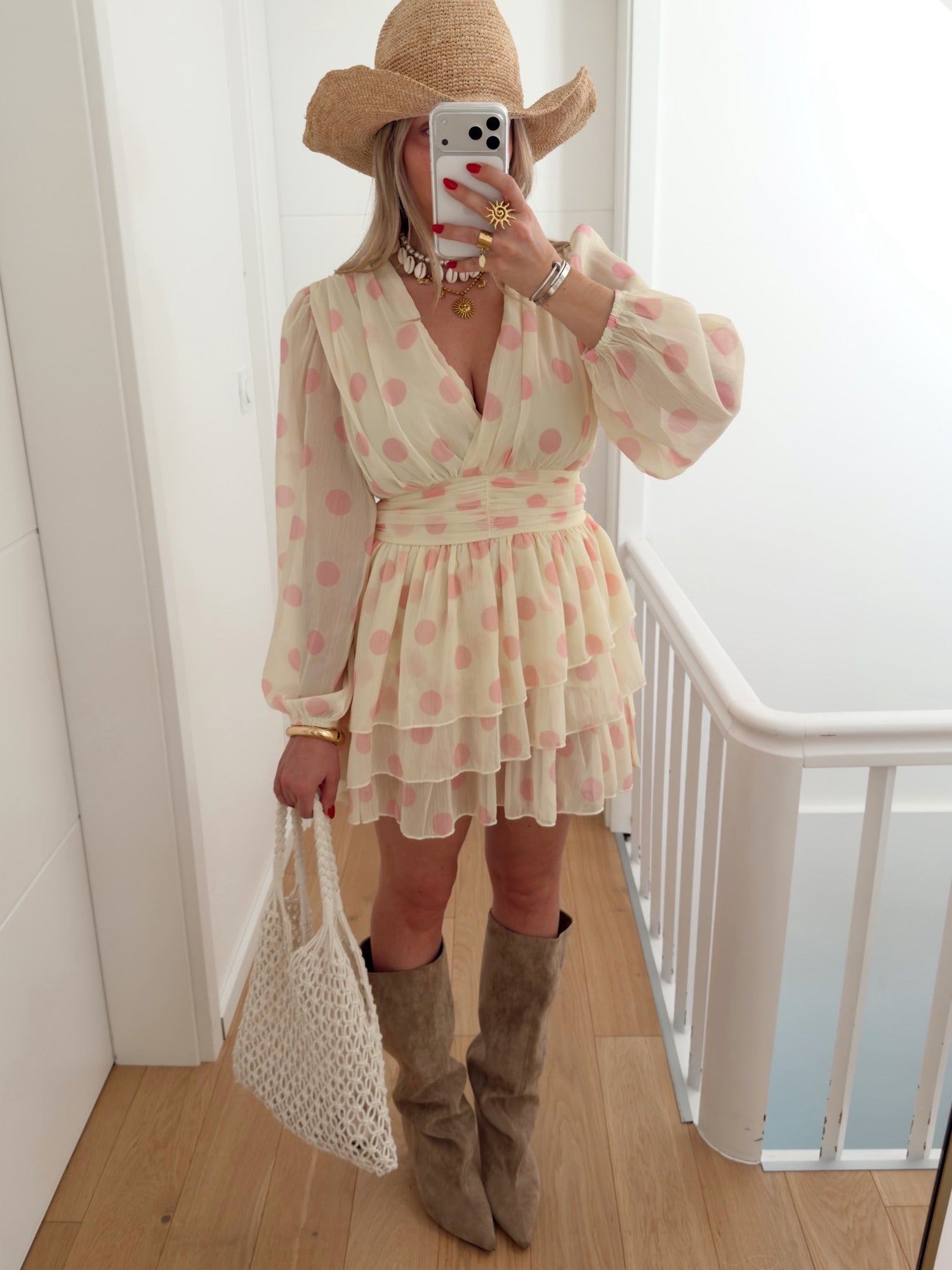 Kleid LORED Gelb