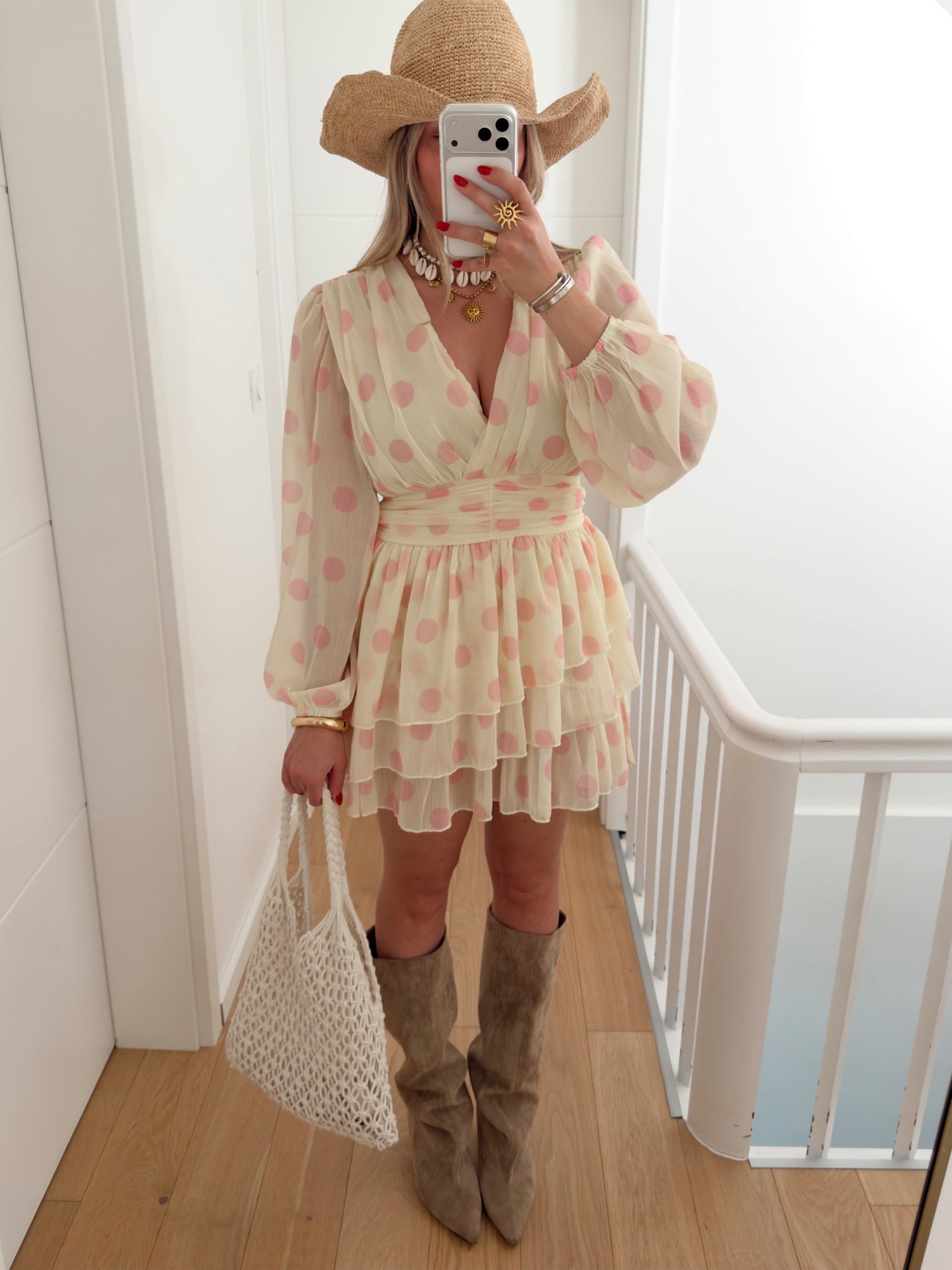Kleid LORED Gelb