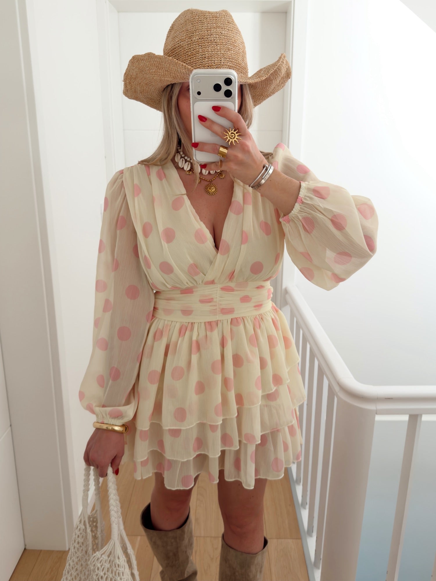 Kleid LORED Gelb
