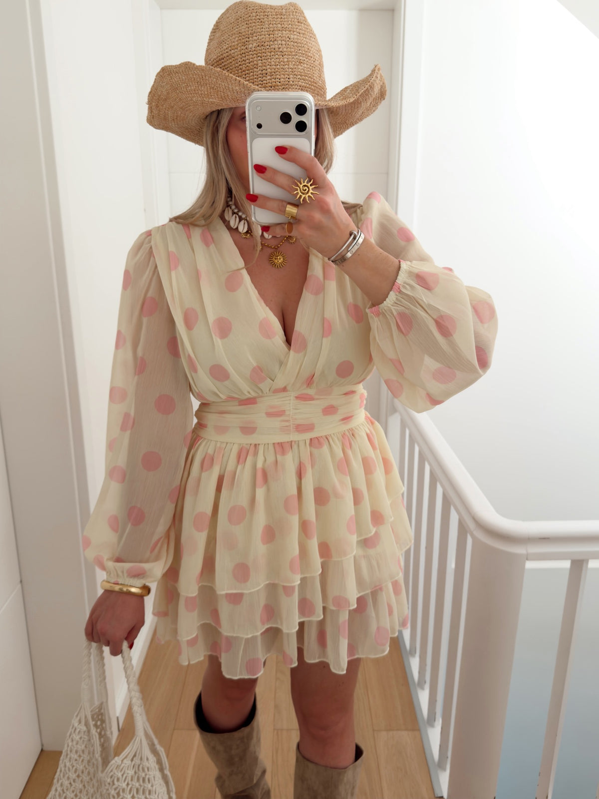 Kleid LORED Gelb