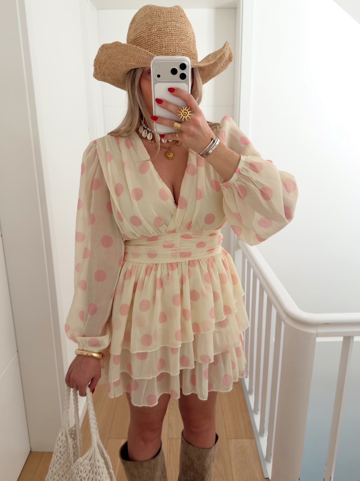 Kleid LORED Gelb