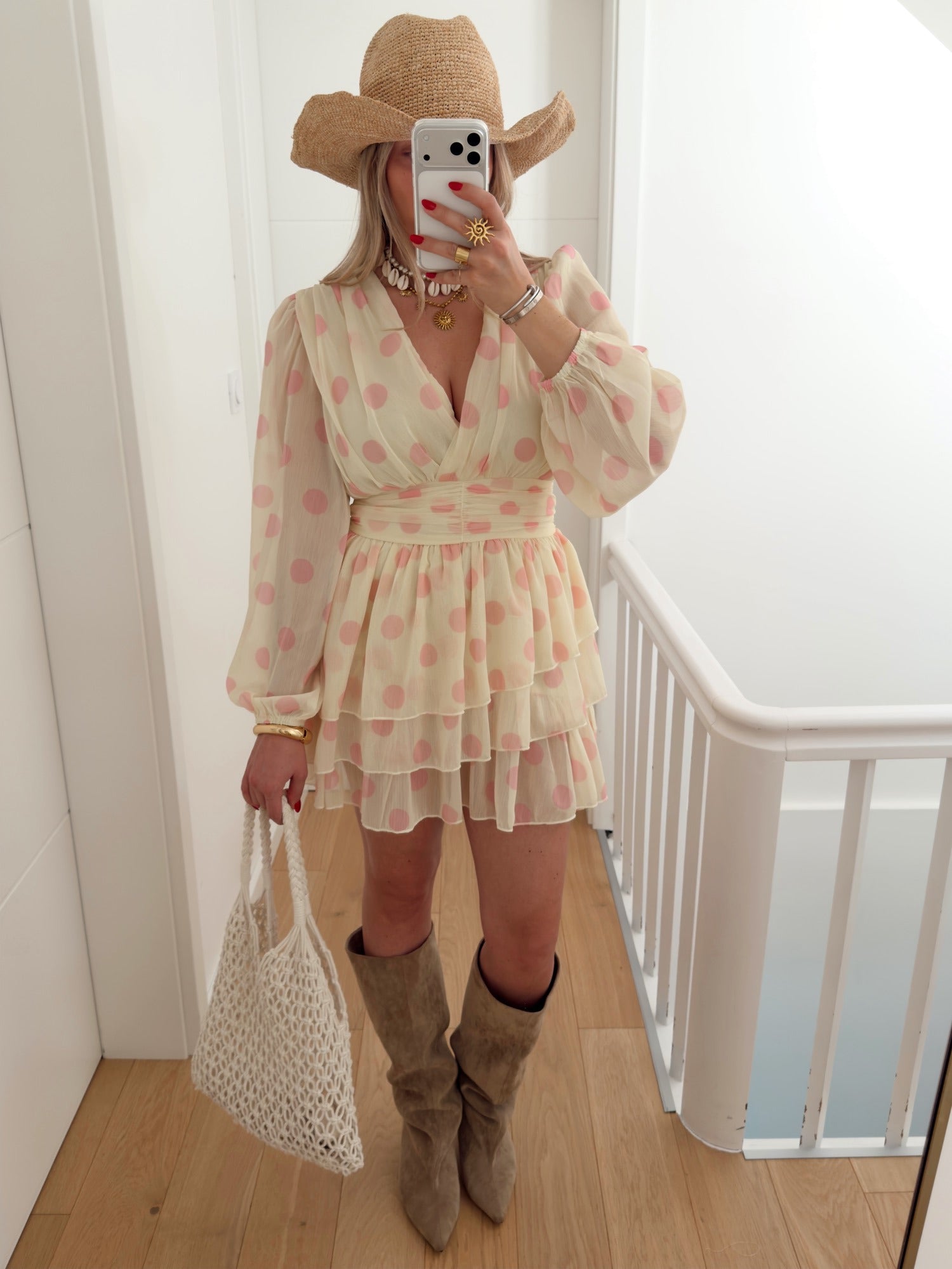 Kleid LORED Gelb