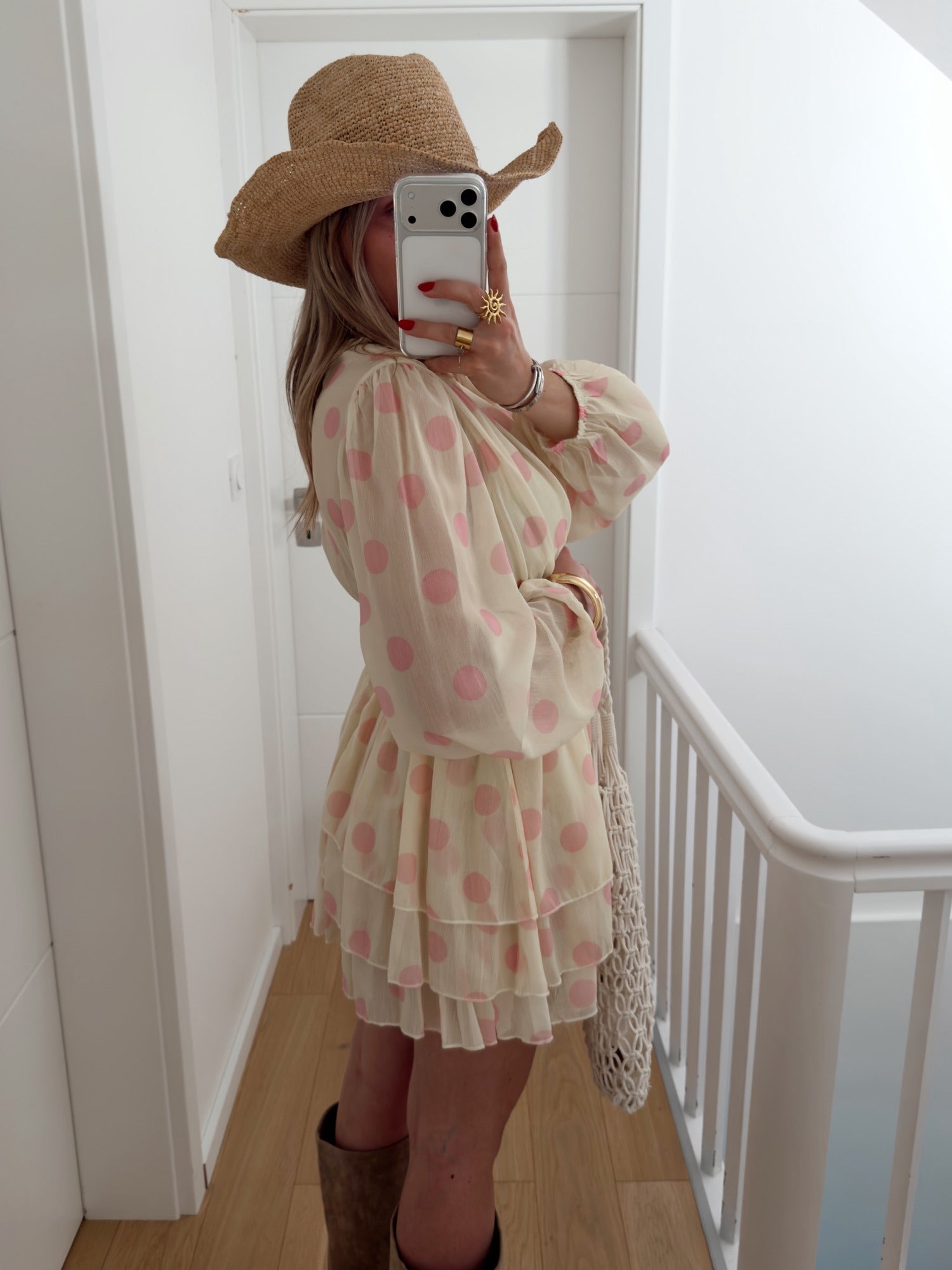 Kleid LORED Gelb