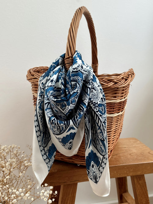 Foulard 02 Bleu