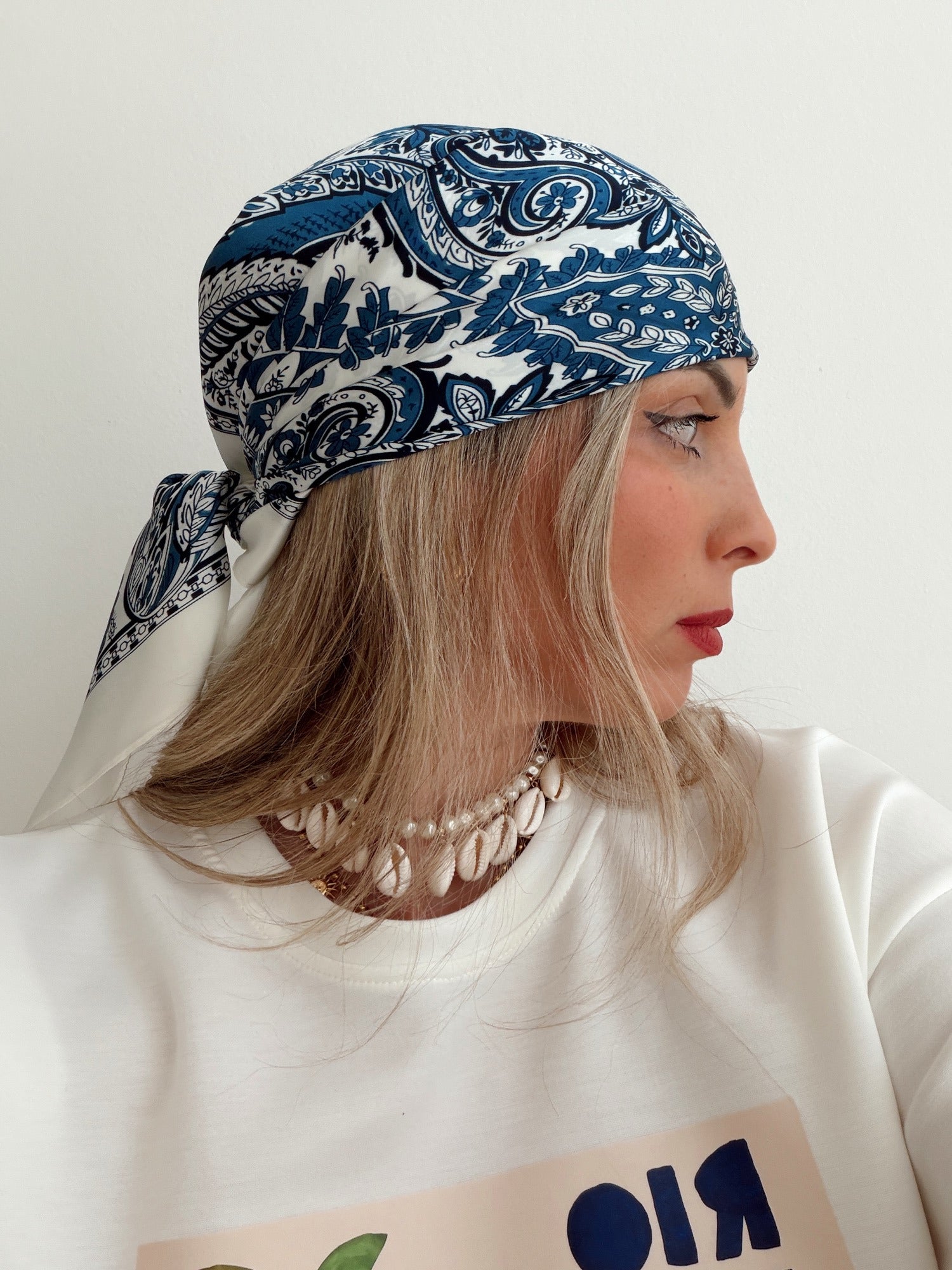 Foulard 02 Bleu