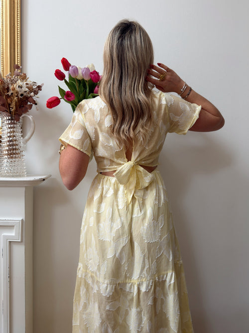 Robe SARAH Jaune