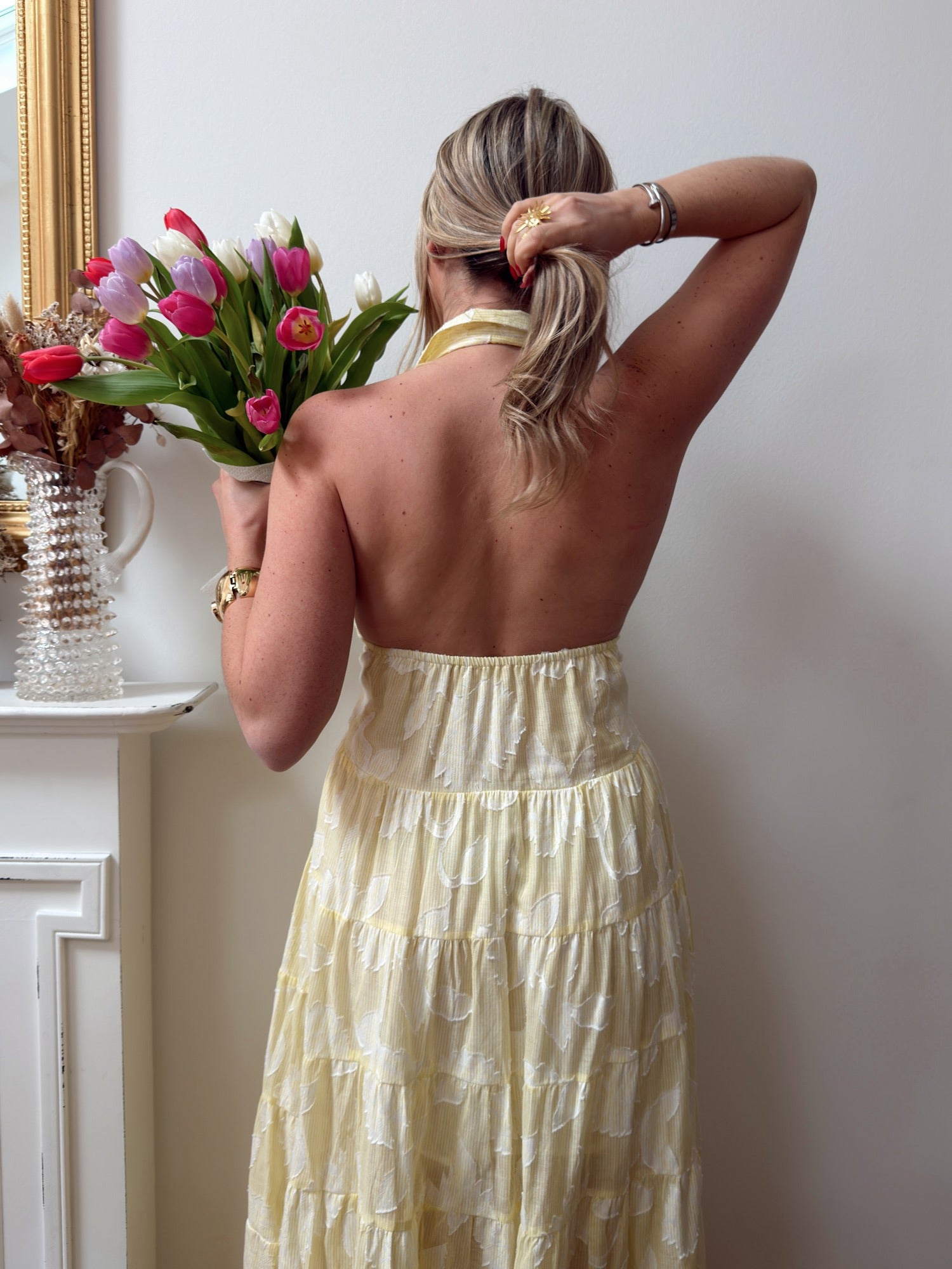 Kleid OLSON Gelb