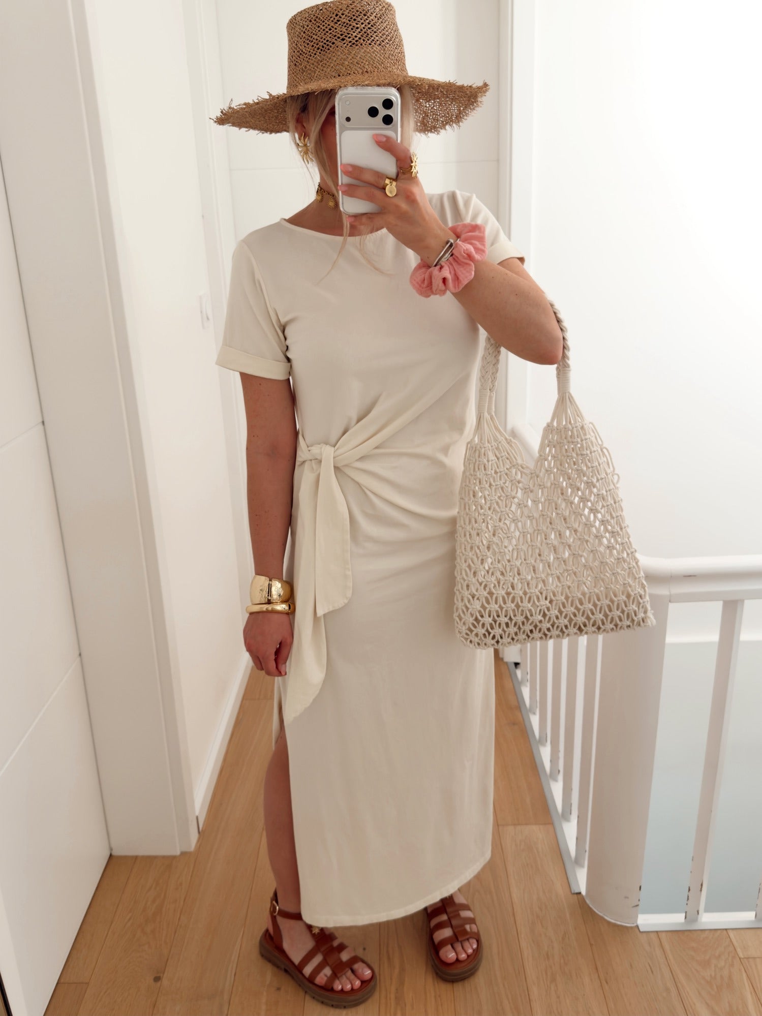 Robe KRIS Blanc