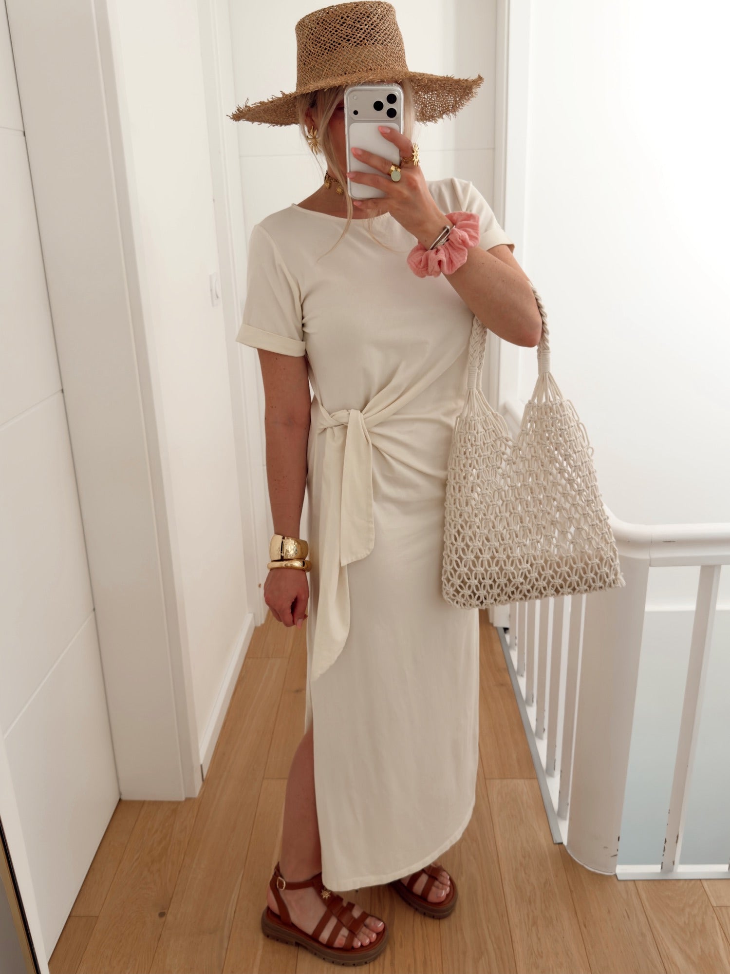 Robe KRIS Blanc