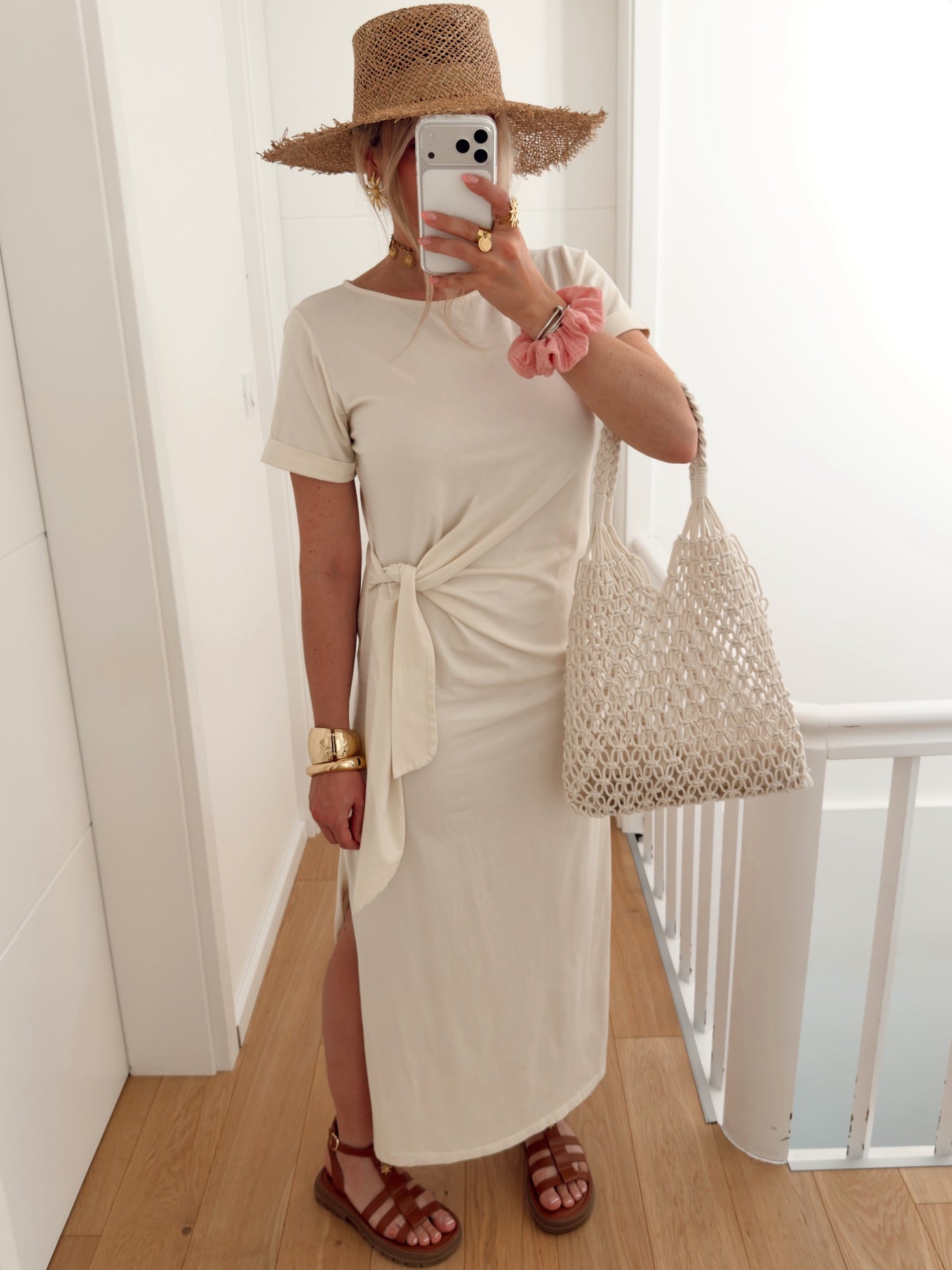 Robe KRIS Blanc