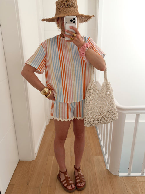 Short RITMO Bianco