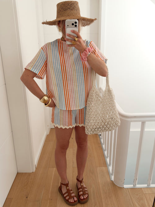 Short RITMO Bianco