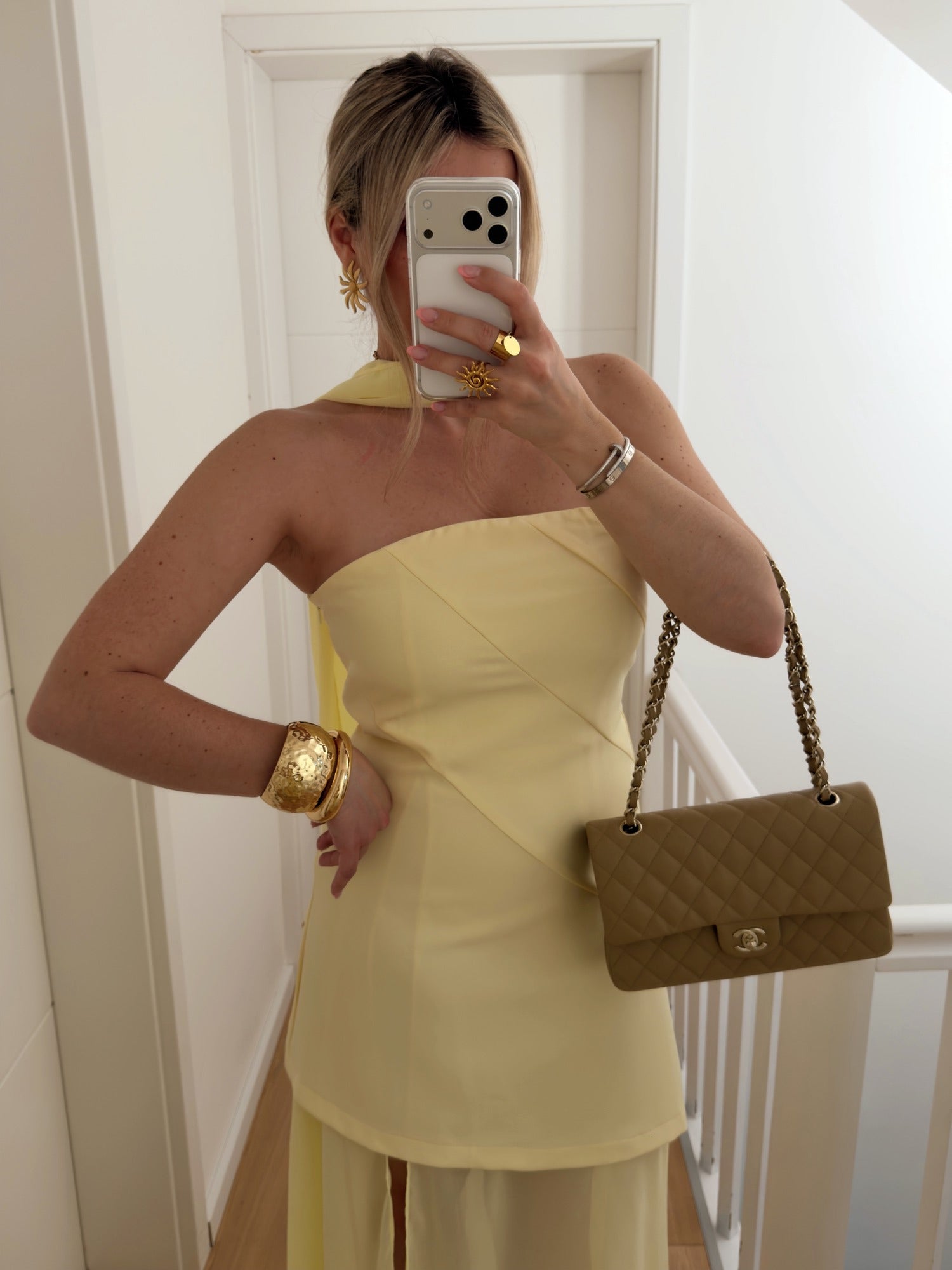 Robe SOGNO Jaune