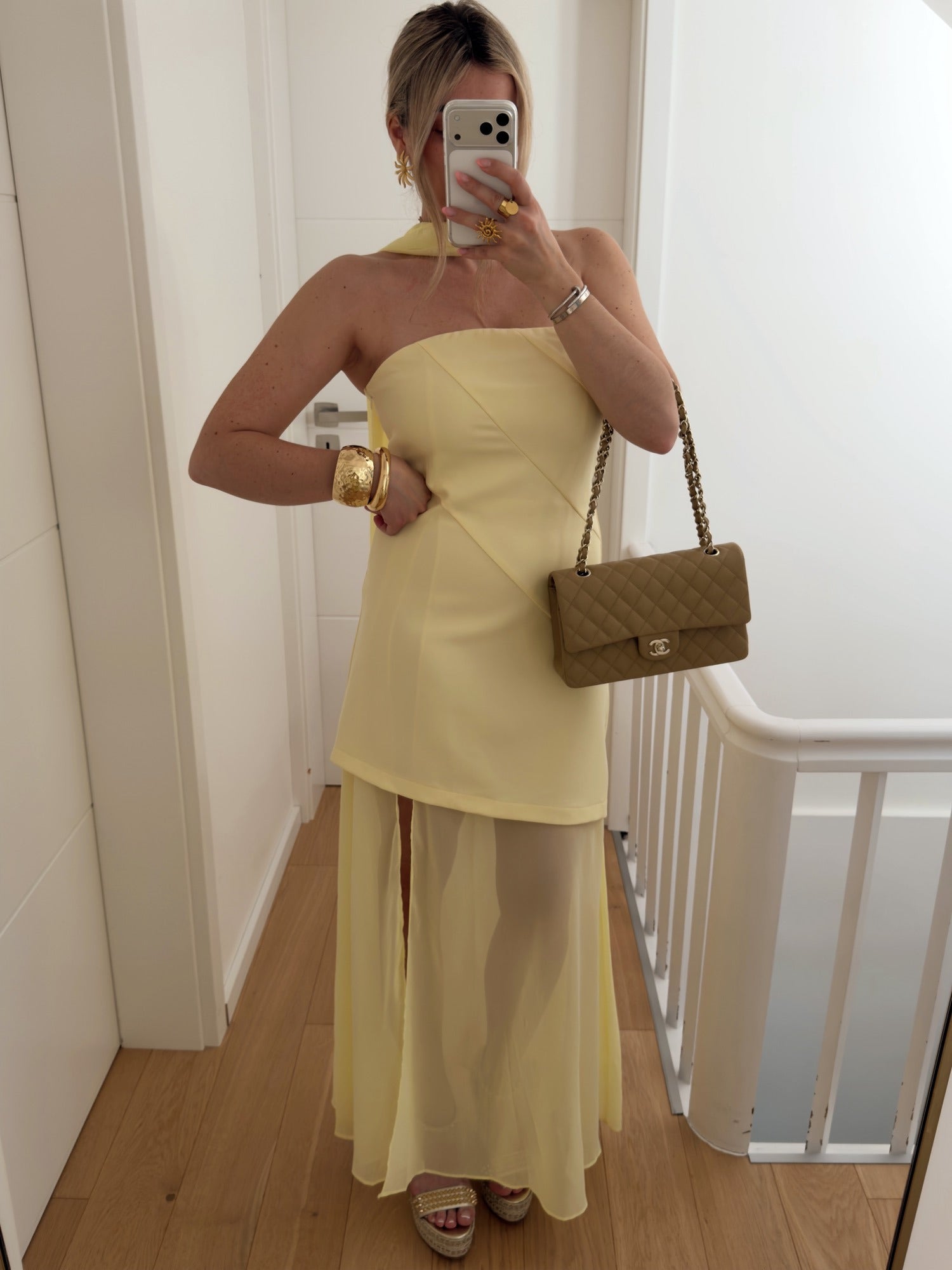 Robe SOGNO Jaune