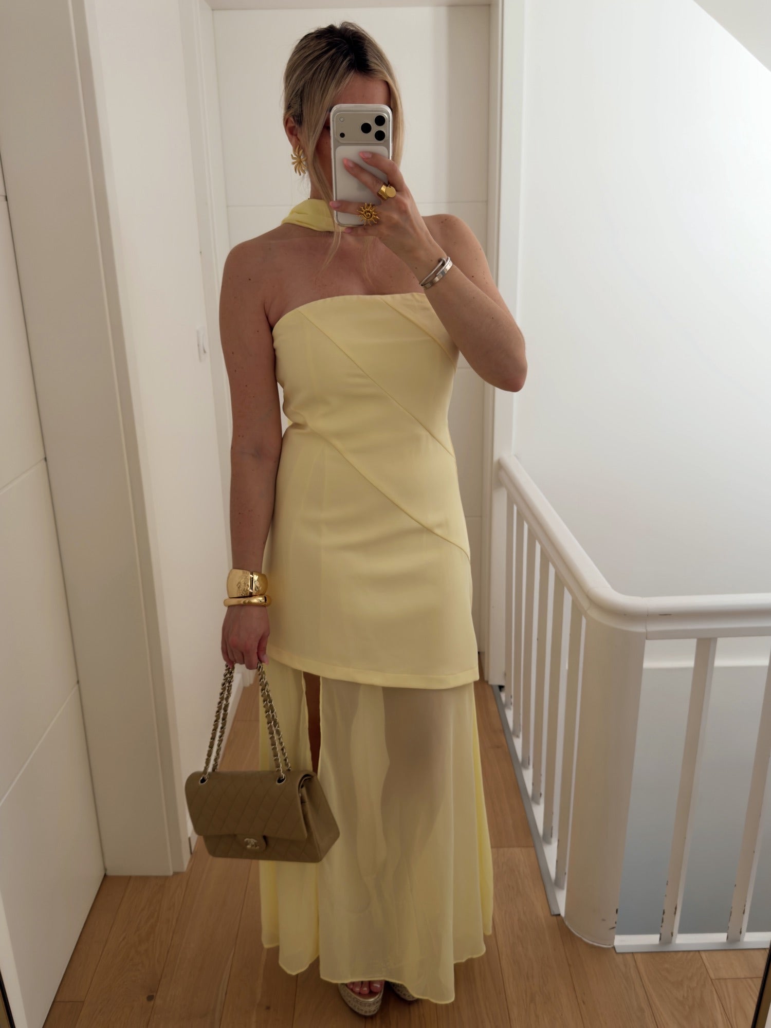 Robe SOGNO Jaune