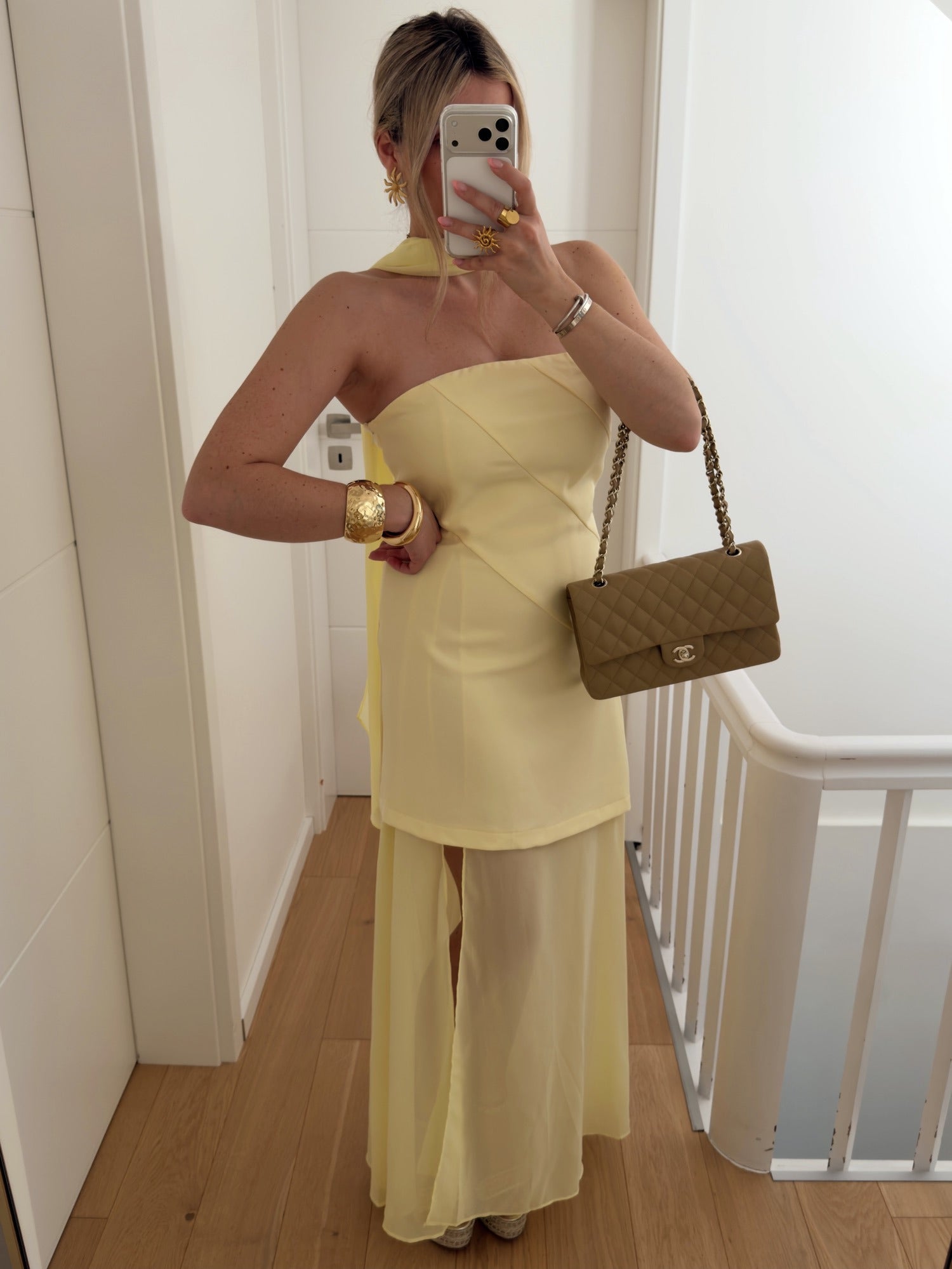 Robe SOGNO Jaune