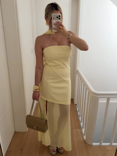 Robe SOGNO Jaune
