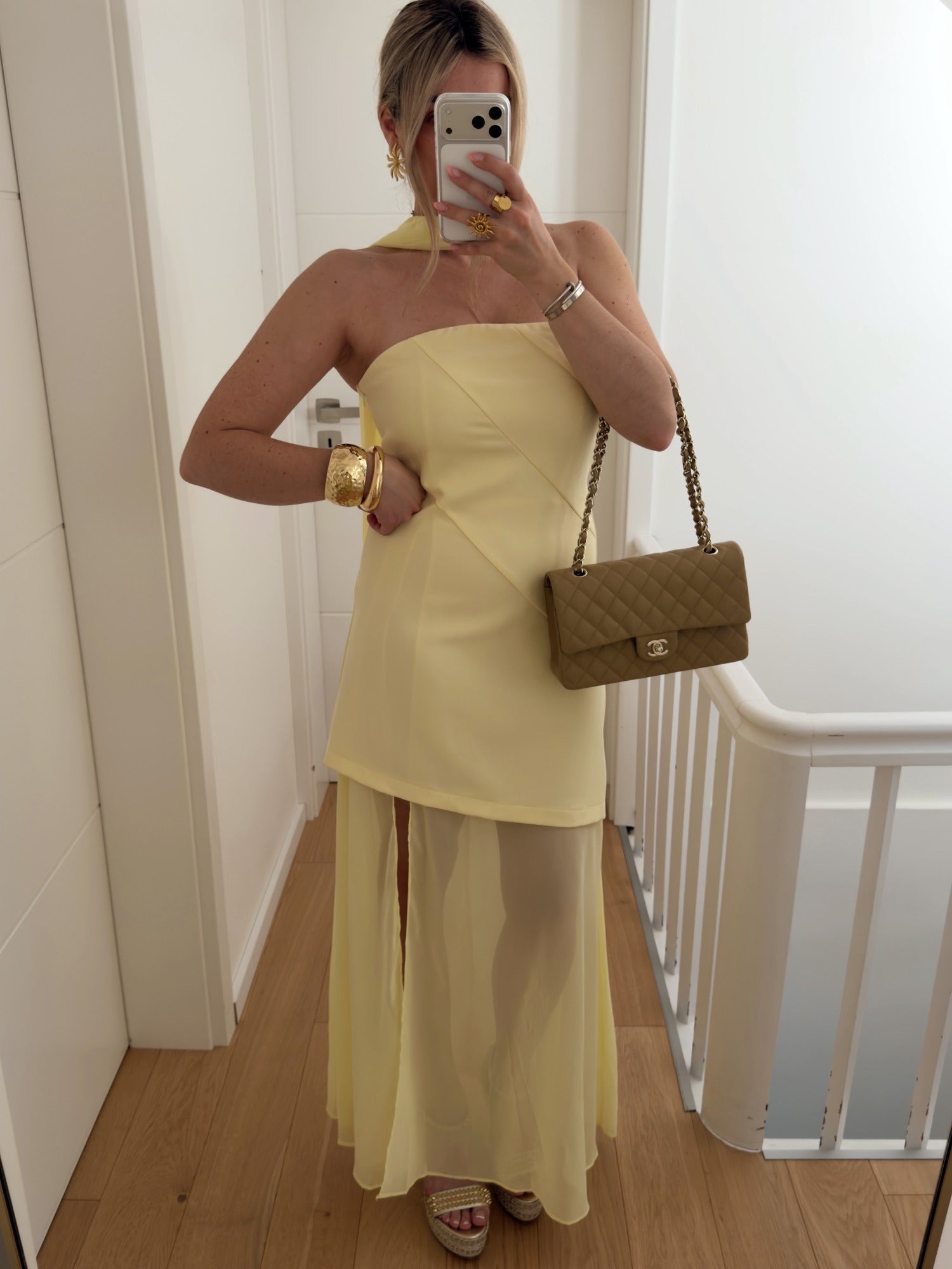 Robe SOGNO Jaune