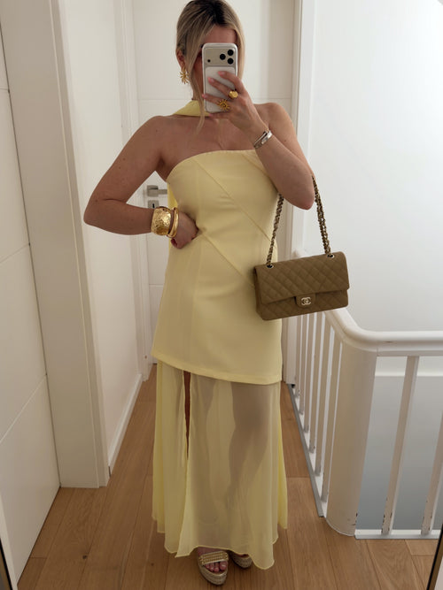 Robe SOGNO Jaune