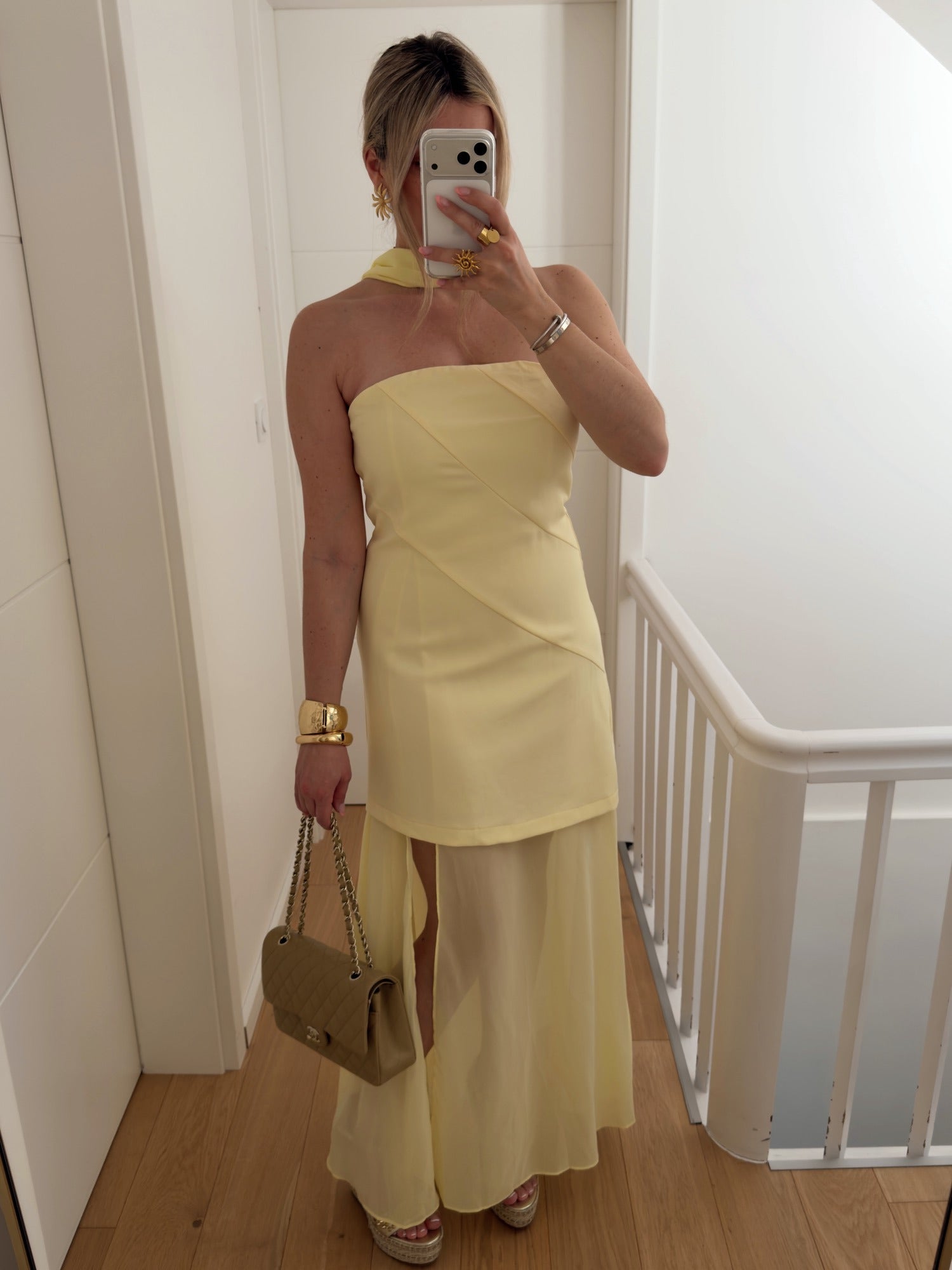 Robe SOGNO Jaune