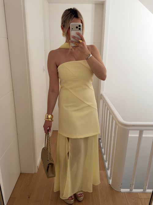 Robe SOGNO Jaune