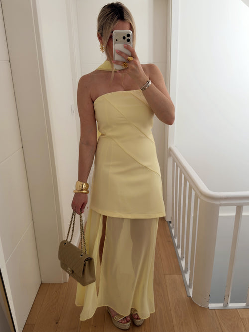 Robe SOGNO Jaune
