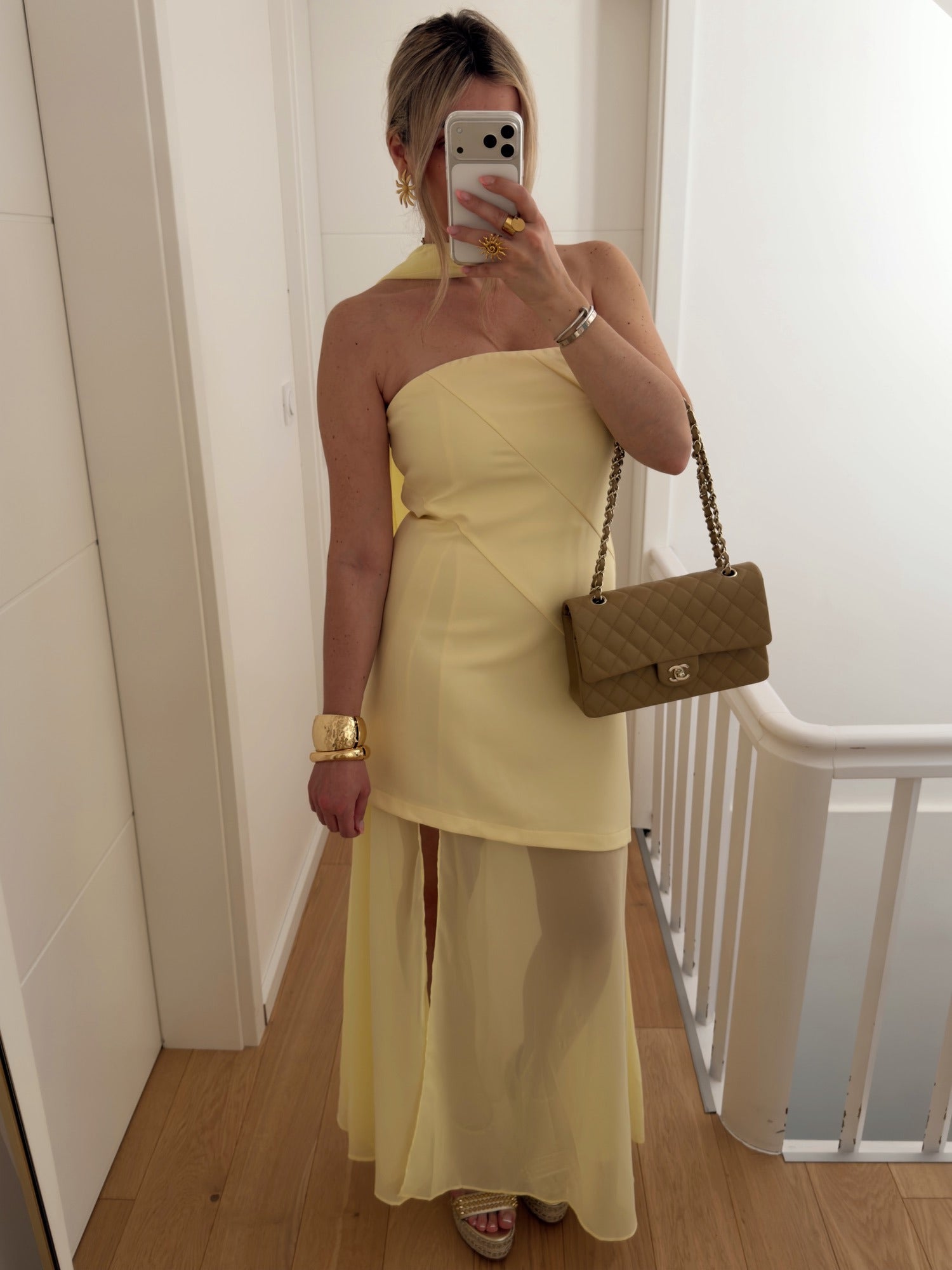 Robe SOGNO Jaune