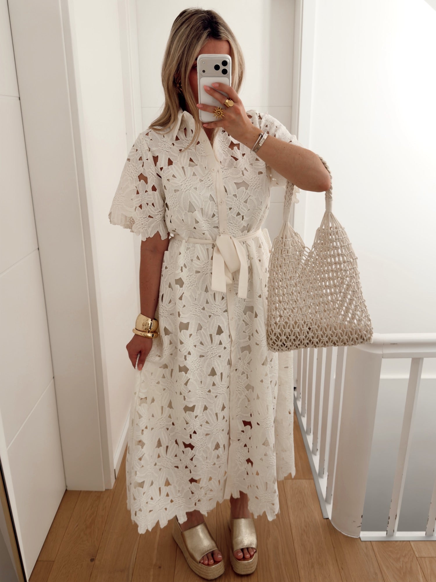Robe RISLANE Blanc