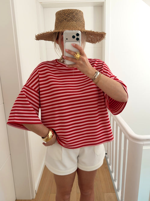 Top SOLEIL Rouge