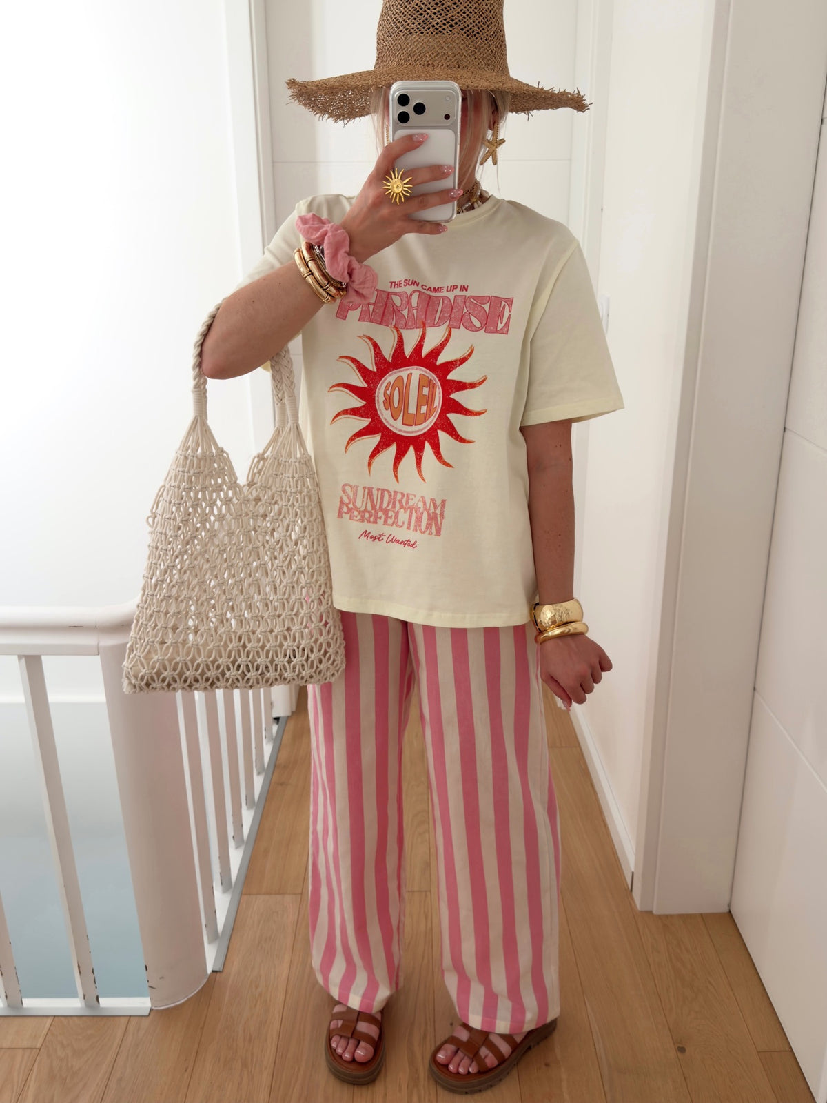 Pantalon STEFANO Rose