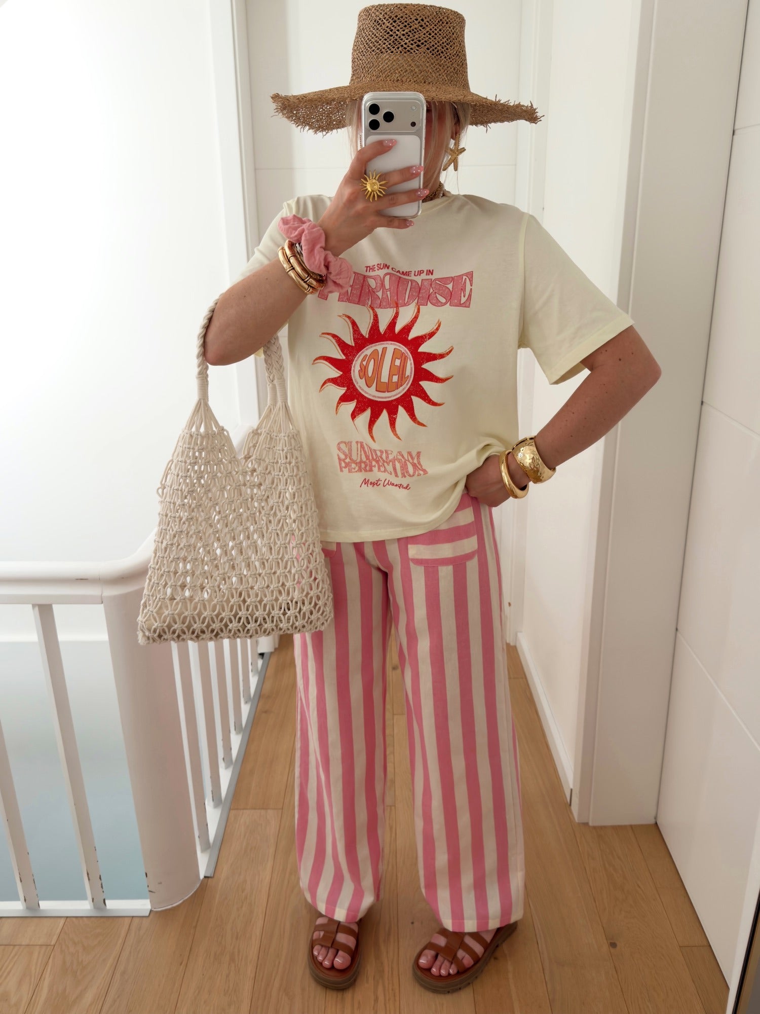 Pantalon STEFANO Rose