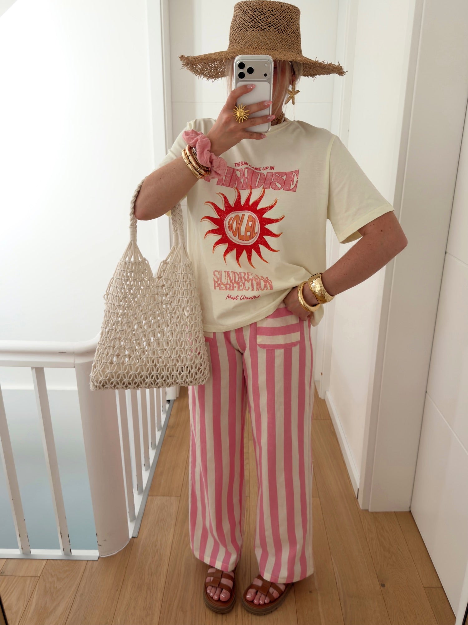 Pantalon STEFANO Rose