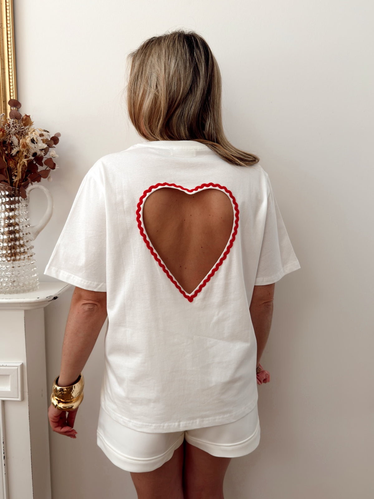 PRÉ-ENCOMENDA T-shirt ANGELINA Branco