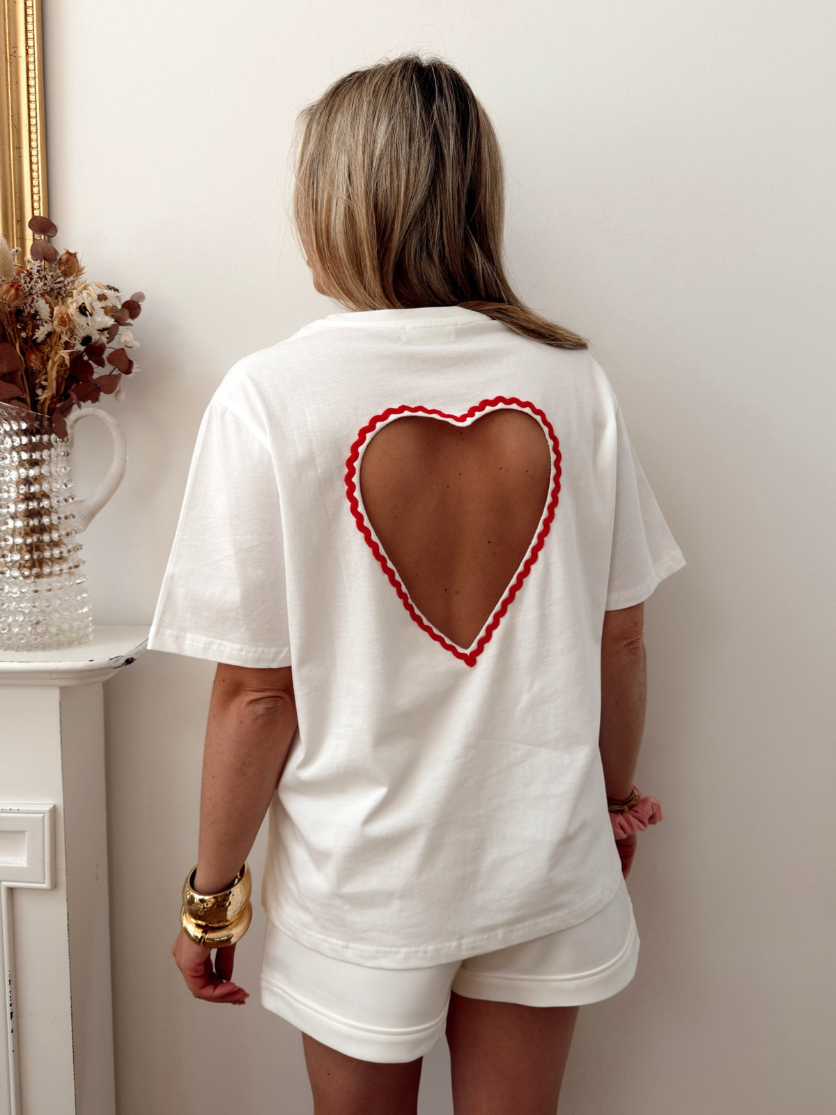 PRÉ-ENCOMENDA T-shirt ANGELINA Branco
