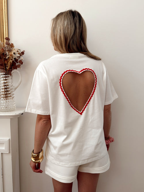 PRÉ-ENCOMENDA T-shirt ANGELINA Branco