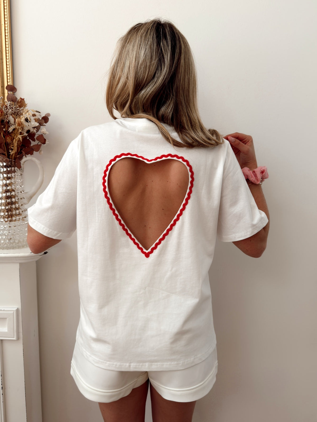 PRÉ-ENCOMENDA T-shirt ANGELINA Branco
