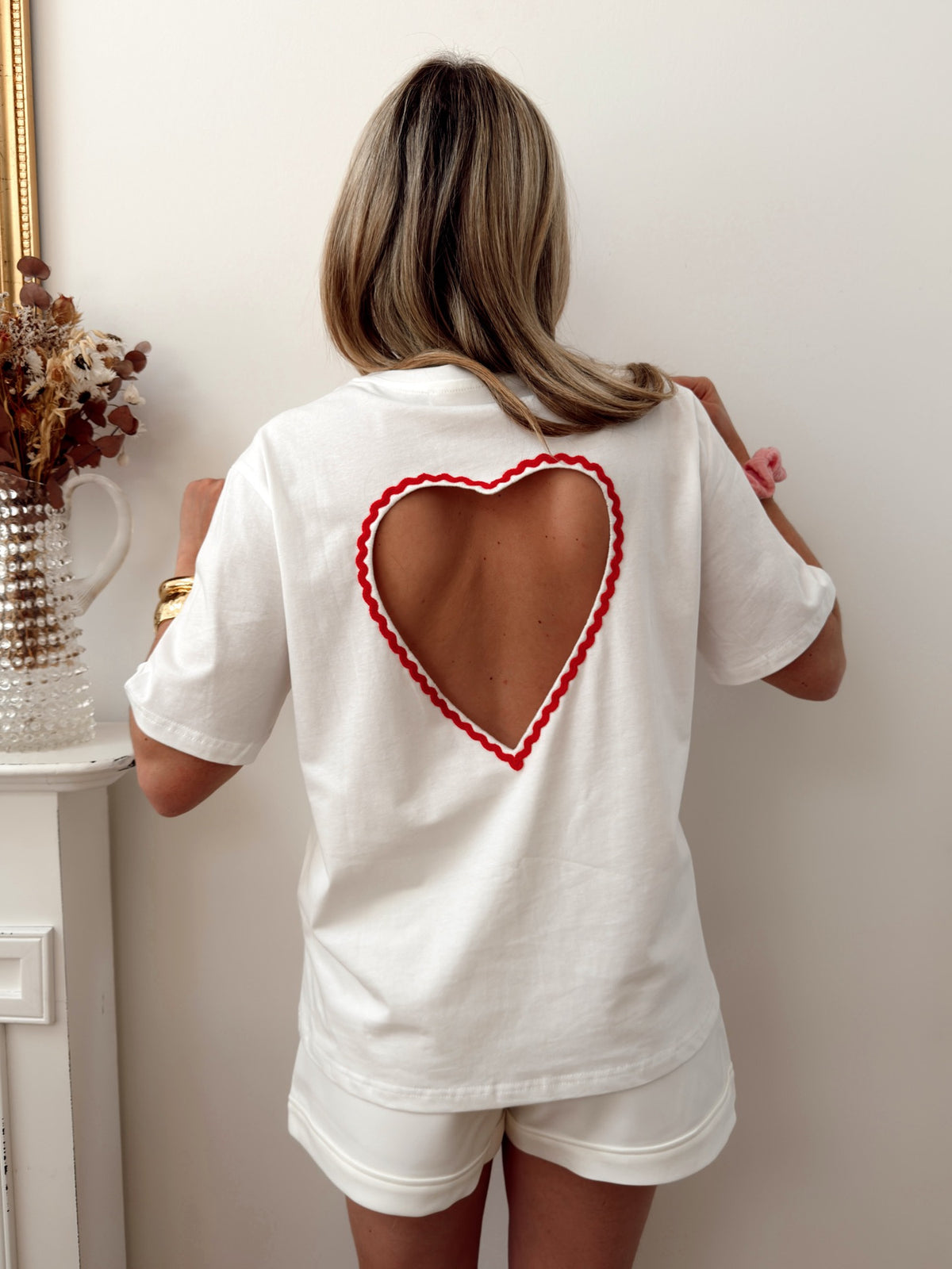 PRÉ-ENCOMENDA T-shirt ANGELINA Branco