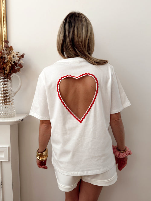 PRÉ-ENCOMENDA T-shirt ANGELINA Branco