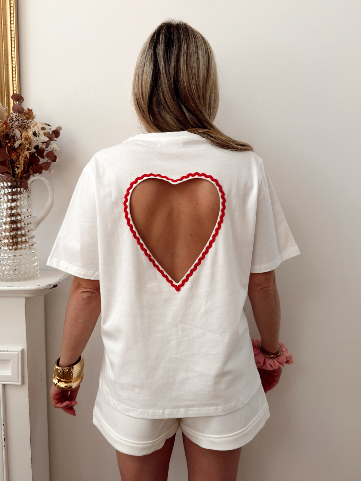 PRÉ-ENCOMENDA T-shirt ANGELINA Branco