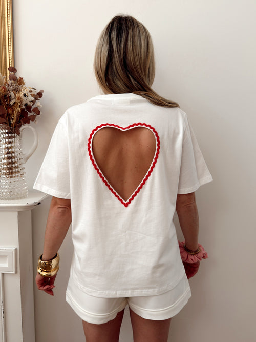 PRÉ-ENCOMENDA T-shirt ANGELINA Branco