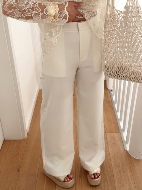 Pantalon DUCHESSE Beige